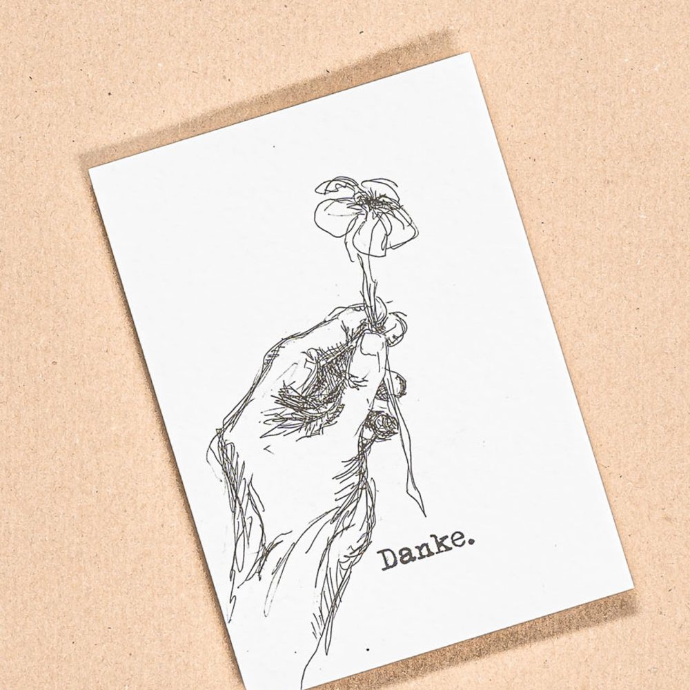 "Danke"<br />Postkarte  |  A6