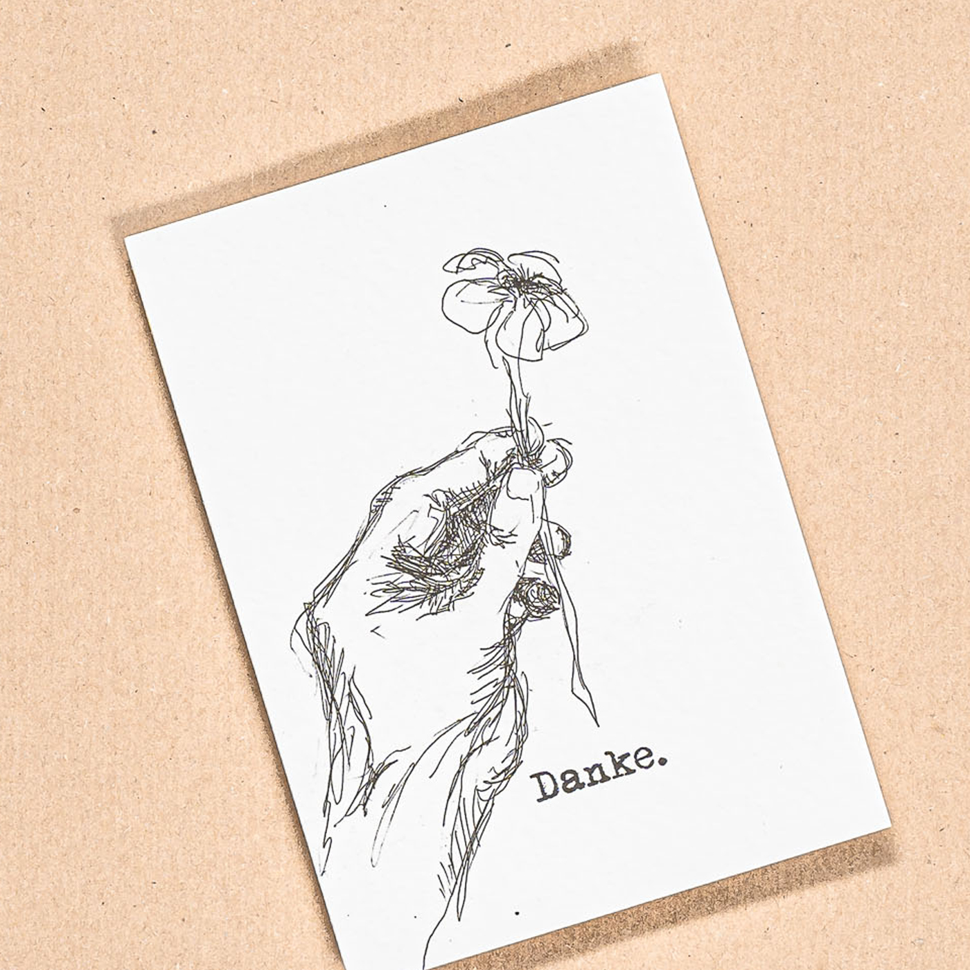 "Danke"<br />Postkarte | A6