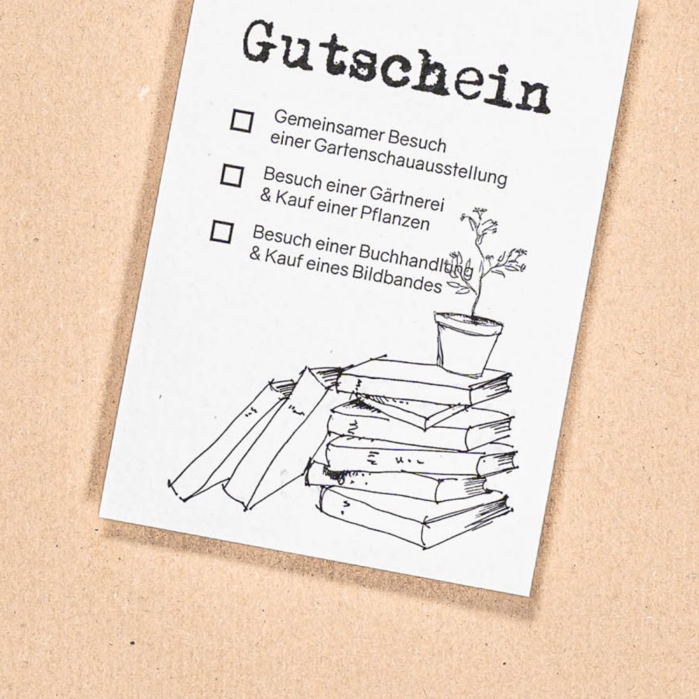 Gutschein "Inspiration“<br />Postkarte  |  A6