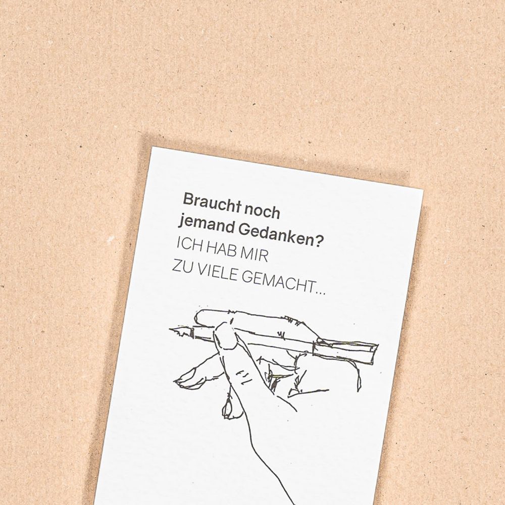 Gedanken<br />Postkarte  |  A6