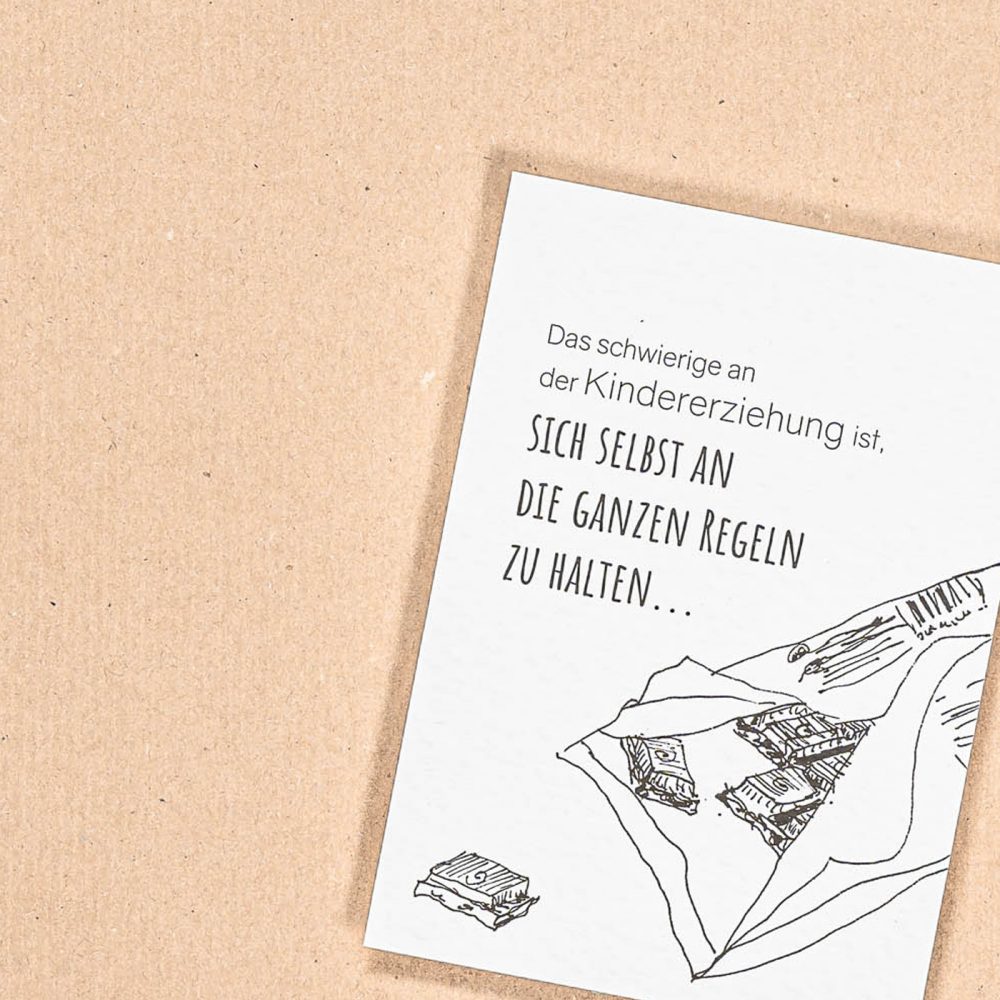 "Kindererziehung"<br />Postkarte  |  A6