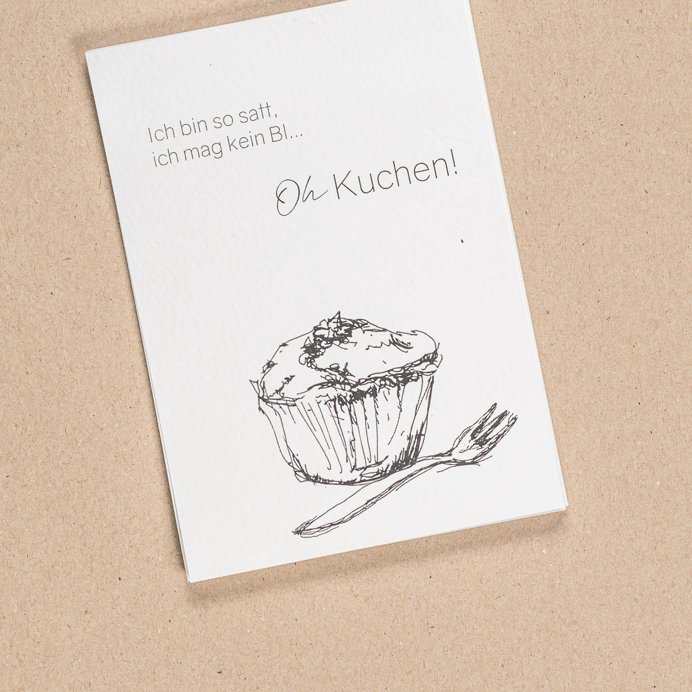 "Oh Kuchen“<br />Postkarte | A6