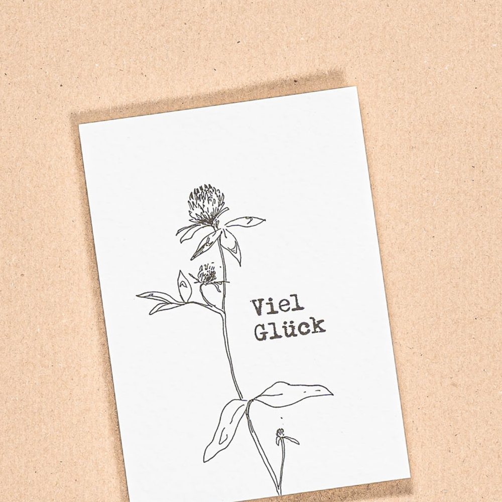 Viel Glück<br />Postkarte  |  A6