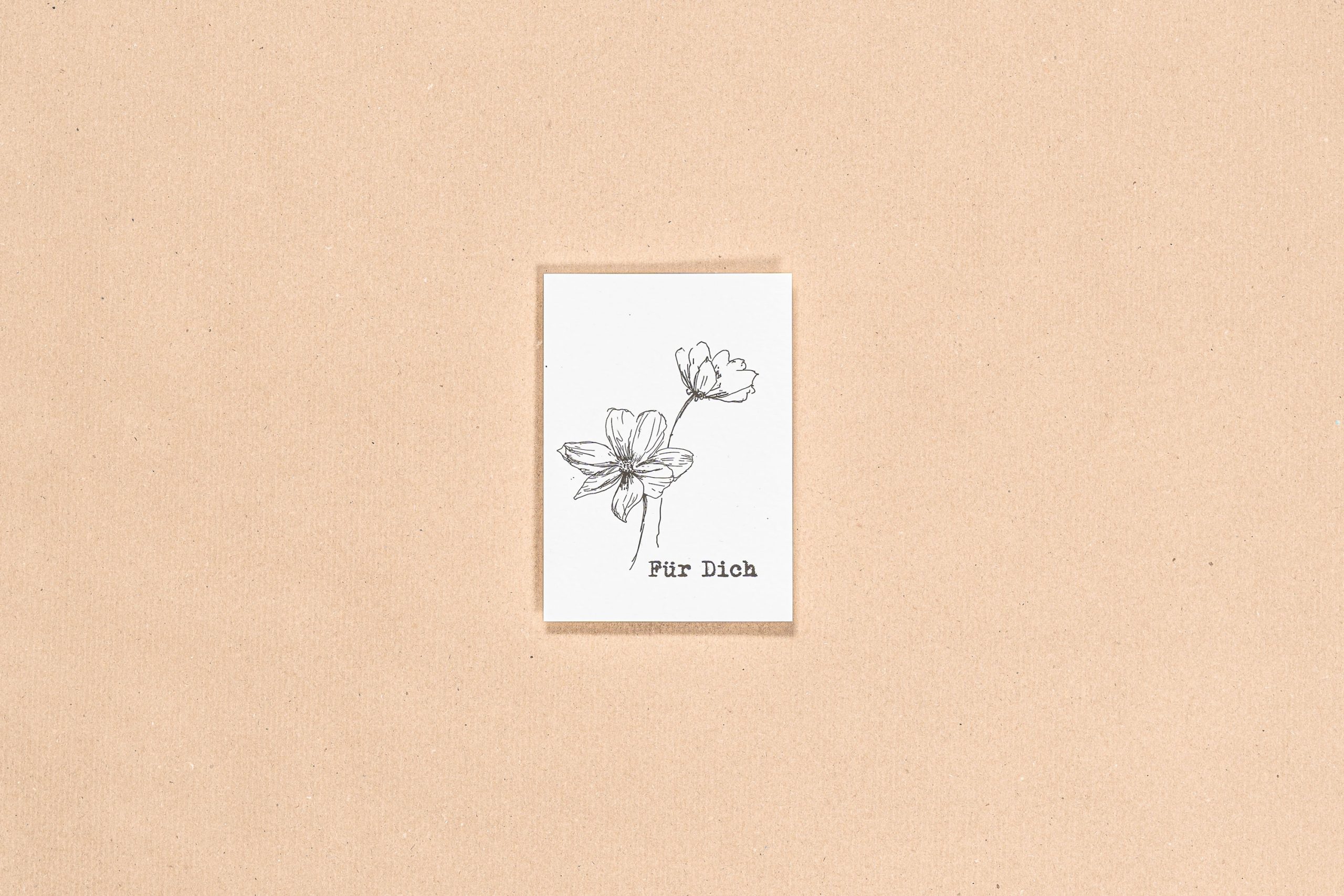 "Für Dich"<br />Postkarte | A6 – Bild 2