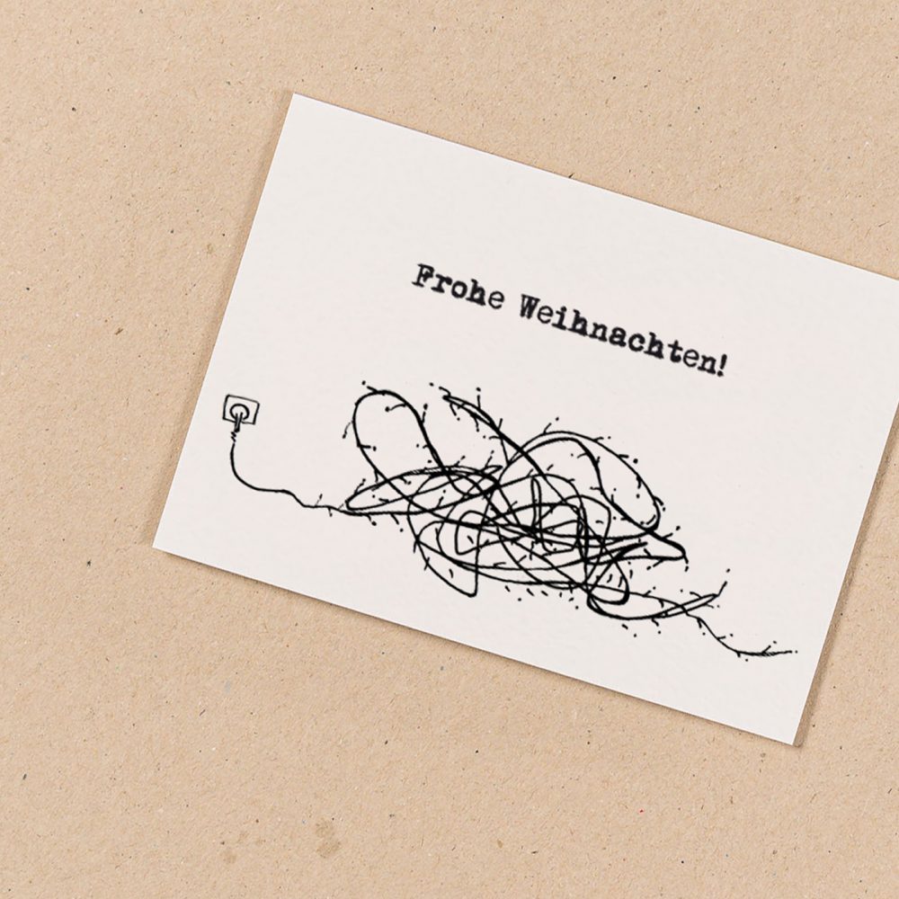 Lichterkette<br />Postkarte  |  A6