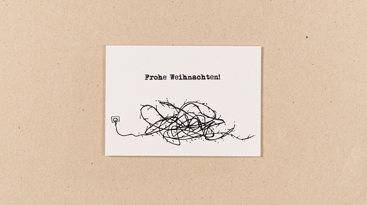 Lichterkette<br />Postkarte | A6 – Bild 2