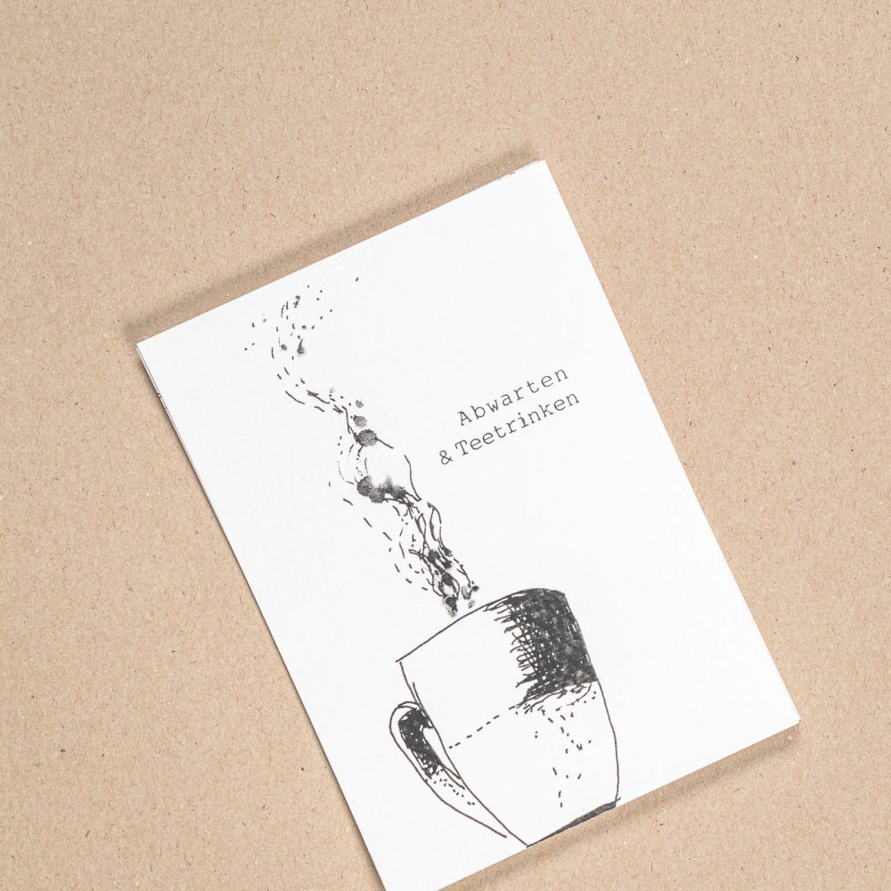 "Teetrinken“<br />Postkarte  |  A6